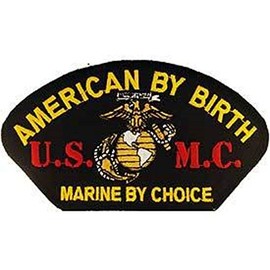EagleEmblems PM1487 Patch-USMC,HAT,by Choice (3x5.25'')