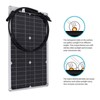20W 18V Flexible Solar Panel Monocrystalline Solar Charge Board for