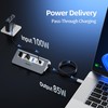 Mosirui 9-in-1 USB C Hub Multiport Adapter Docking Station USB