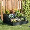 Giantex 2 Pcs 3-Tier Raised Garden Bed, 47" x47x24 Heavy-Duty