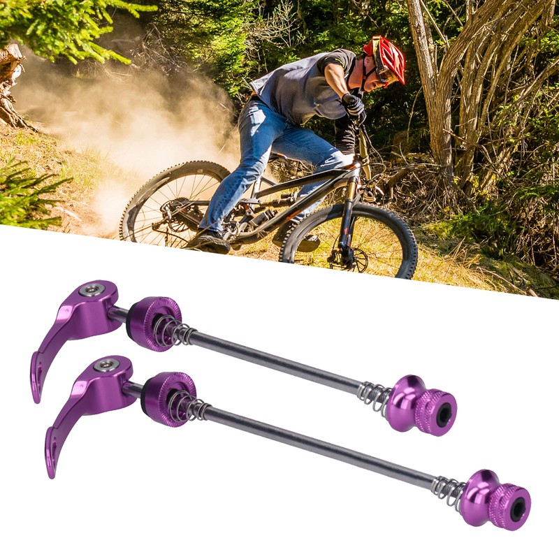 ZTTO 2pcs Road Mountain Bicycle Quick Release Skewers Bike Front