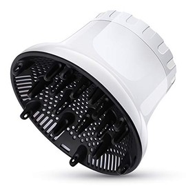 Universal Curly Hair Diffuser, Blow Dryer Diffuser for Wavy Natural Hair, Profession Hair Diffuser Attachment for Dryer Hairdressing Styling Tool Quick Dry Adjustable 1.38-2.68 Inch Nozzle