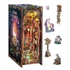 CUTEBEE DIY Book Nook Kit, Miniature House Kits for Adult
