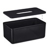 Relaxdays Tissue Box with Lid for Bathroom, Tissue Box, Modern