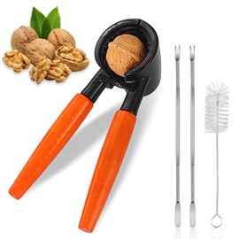 BANTI Nutcracker Walnuts Walnut Cracker Nut Opener Nut Cracker for Walnuts Nutcracker Walnut Cracker with Crab Needle Nut Tongs for Walnut Hazelnuts Almonds Brazil Nuts