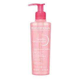 Bioderma Sensibio Gel Moussant, Gel Micelar Limpiador, 200ml