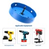 80mm HSS Bi-Metal Hole Saw, Table Vent Hole Cutter in