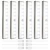 SIXDEFLY Led Motion Sensor Closet Lights 6 Pack, Wireless Under