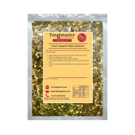 Green Jalapeno Flakes (6x6mm) - 500g