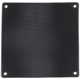 Plus Nao PC Case Fan Dustproof Filter, Set of 3, PC Parts, Cooling Parts, Breathable, Mesh, Plastic, PVC, Grill, Black, 4*4cm