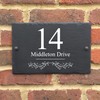  Bespoke Slate House Signs - Handmade Custom Door Number