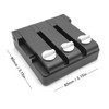 Optical Fiber V Groove Aligner Optic Coupler Butt Connector Bare