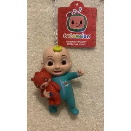 Kurt Adler 2023 Kurt Adler CoComelon JJ Holds Red Teddy Bear Ornament - NWT