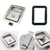 2 Pack Stainless Door Lock Heavy Duty Flush Mount Handle
