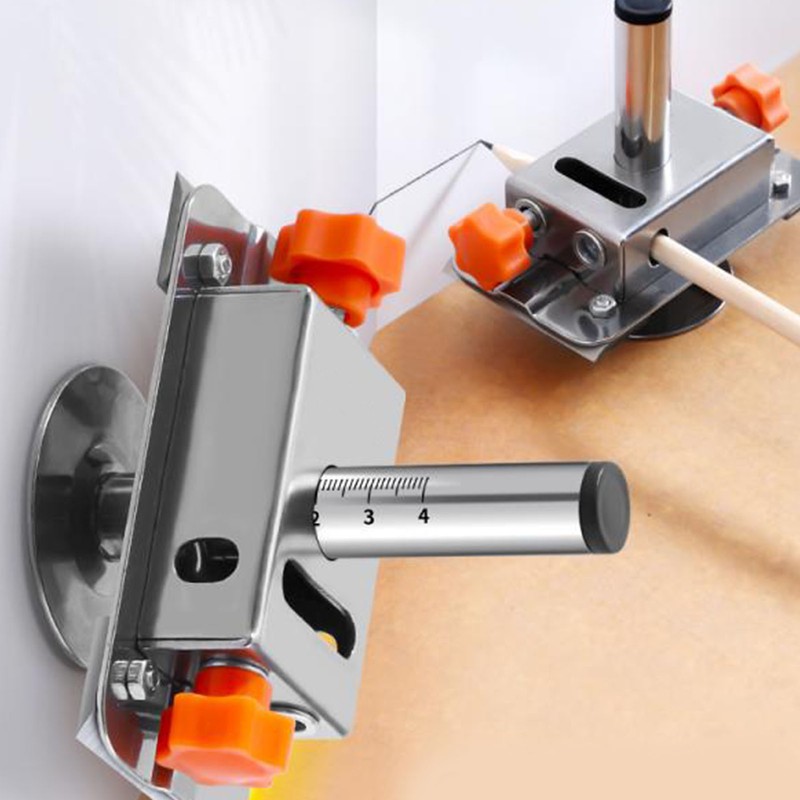 Scribing Picker Tool Stainless Steel Multifunctional Dual Use Parallel Line