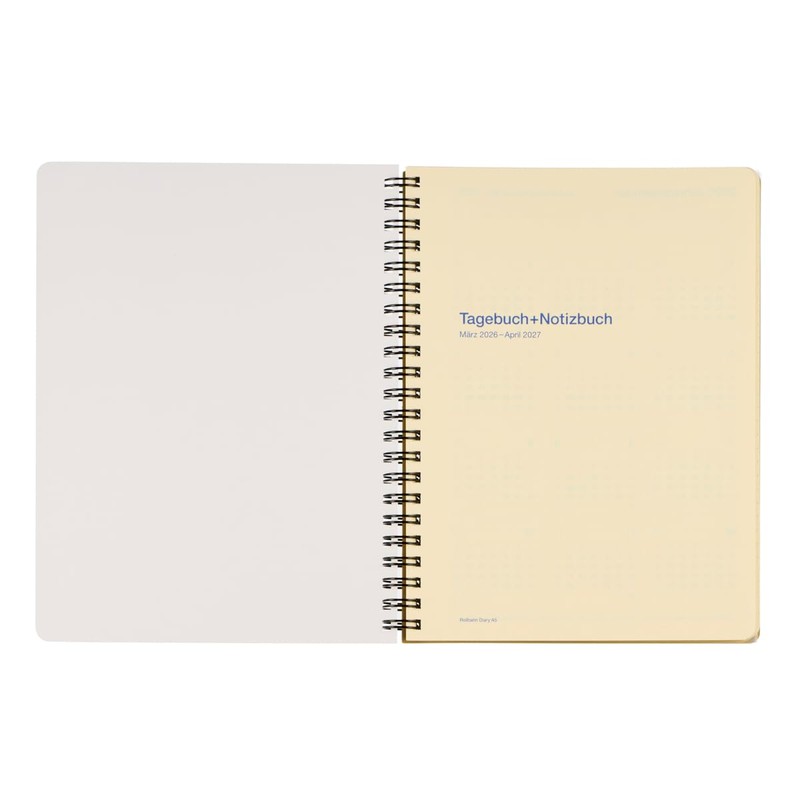 [Delphonics Notebook 2026-2027 Version/Starts March 2026] Rollbahn Diary Film A5(B)