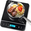 AAOBOSI Portable Induction Cooktop,1800W Induction Cooker with LCD Sensor Touch,