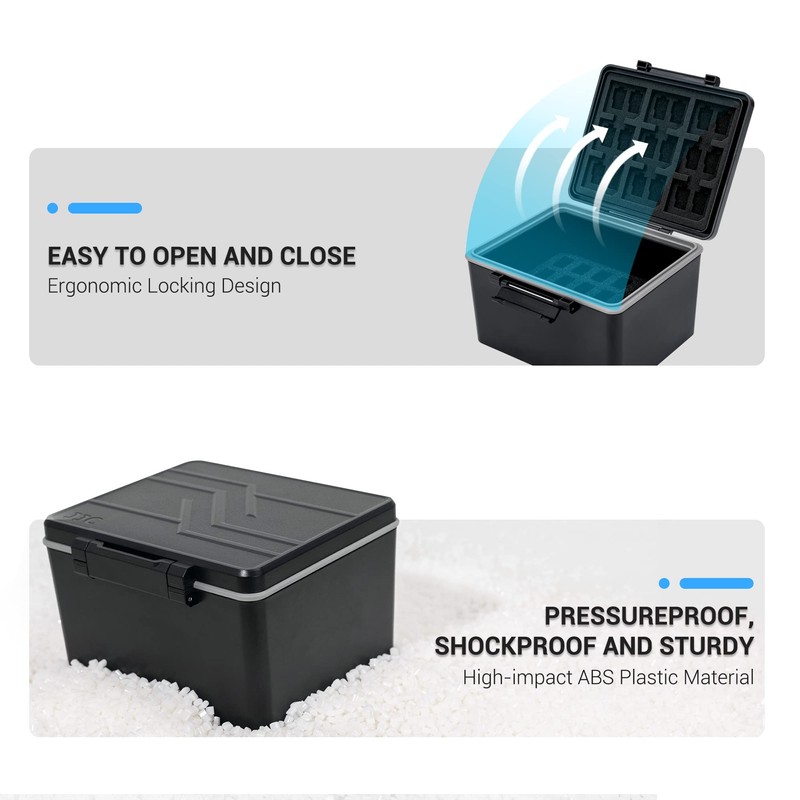 JJC 2IN1 USB Flash Drive Case & Memory Card Case