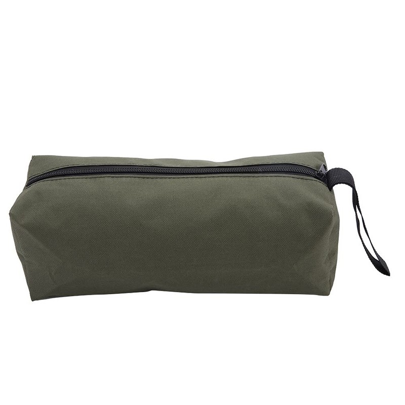 Tool Storage Bag Large Zipper Pouch 600D Polyester Waterproof Multifunctional