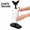 Bat Paper Towel Holder for Countertop Use - Gothic Wood