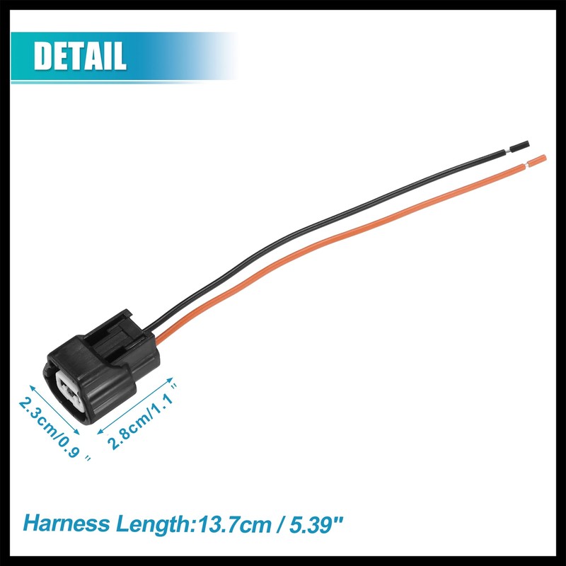 Hihaha Knock Sensor Connector Pigtail No.220607B000 for Nissan Frontier 1994-2004