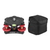 Andoer Tripod Leveling Base Leveler Tri-wheel Leveler with Bubble Level