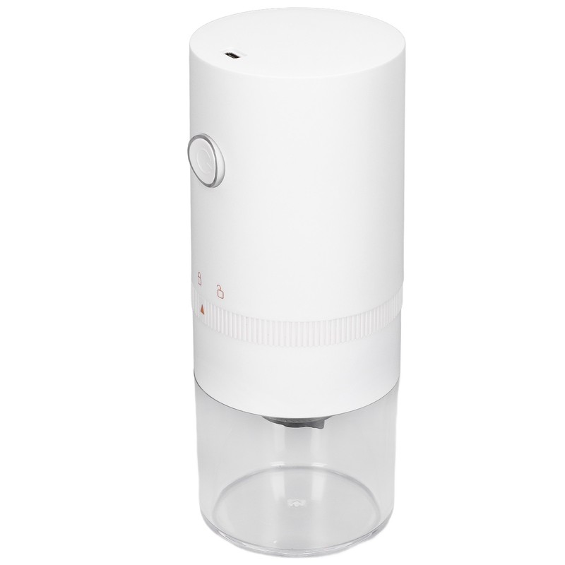 Coffee Bean Grinder Convenient Practical Reliable Durable Curved Design Compact