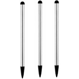 3 Silver Stylus Pens, Universal Fine Point Pencil for Cell Phone, Tablet and Other Touch Screen Precision stylus for all universal touch screen devices For stylus pen accessories