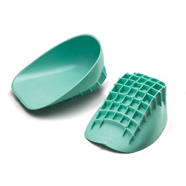 Tuli's Mueller Pro Heel Cups, Green, M: Under 175Lbs
