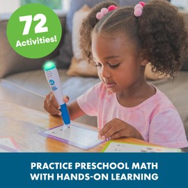 Educational Insights Educational Insights Hot Dots Numbers Set with 72 Activities, Learn to Count Preschool Set with Interactive Pen, Ages 3+