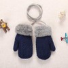 Baby Toddler Warm Knitted Gloves Fleece Lined Thick Thermal Full
