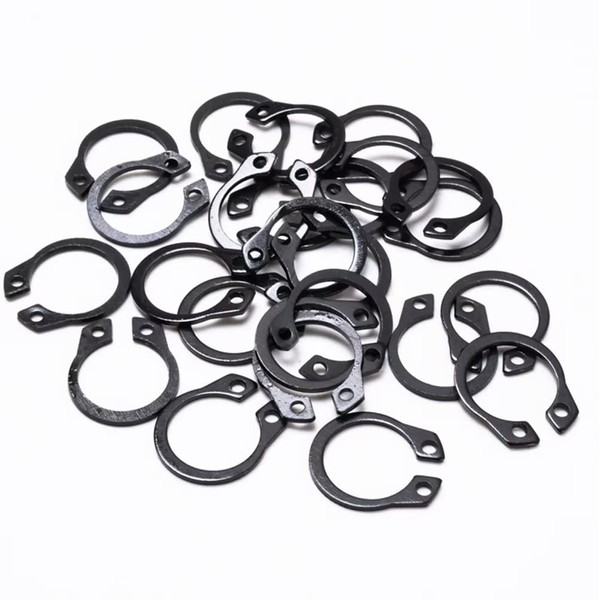 FEEIMOL Snap Ring Manganese Steel Circlip E-Clip External C Clips