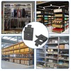 Kyuionty 12 Pack Pilaster Shelf Support Clip, Adjustable Metal Shelving