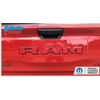 RAM Tailgate Emblem Overlay Decal Stickers 2025 Ram 1500 (Color: