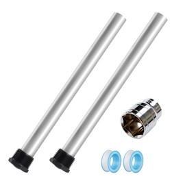 RV Water Heater Anode Rod（2Pack) Compatible with Suburban RV water heater，Magnesium Anode Rod for hot water heater ， 9.25" Length ¾" NPT Thread 1-1/16 Inch Socket