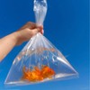 100 Pcs 6"x12" Clear Fish Shipping Bags, Leak-Proof, 2 Mil