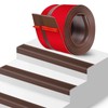 Stair Edge Trim Vinyl Stair Nosing 4.3" Self Adhesive Nose