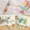 4 PCS Bookmarks Silicone Mold Resin Bookmark Moulds Rectangle Silicone