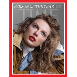 Taylor Swift TIME Person Of The Year Magazine - Cover Version 1: Brown Jacket
