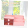 jojofuny Desktop Organizer Drawers Cute and Functional Makeup Storage Box
