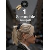 (100 Pcs) Ligas para el Cabello + Scrunchie de Regalo