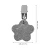 Kichvoe 4pcs Flower Shaped Tablecloth Weights Clips Wind Design for