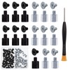 Zmbroll M2 Motherboard Standoffs Notebook Computer Screw 80Pcs M.2 SSD