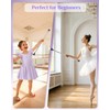 Quynhni Twirling Baton, 30-Inch Spinning Dance Baton Stainless Steel Majorette