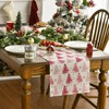 Christmas Trees Table Runner Home Party Decor 13x120 Inch