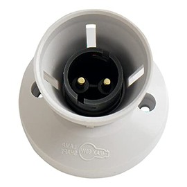 Merriway BH05889 Straight Batten Lamp Holder