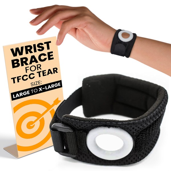 BULLSEYE Wrist Band with Silicone Ring for Pinky and Ulnar