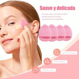 56 Piezas Set de Brochas de Maquillaje Profesional Completo, Brochas para Maquillaje Profesional y Bolsa, Brochas de Maquillaje Kabuki Sintético Rubor Polvo Base (Rosa 56 piezas)