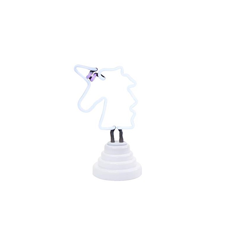 Unicorn Head Colourful Neon Light
