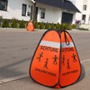 Bluestone Warning Triangle, More Safety for Children, Road Warning Sign,